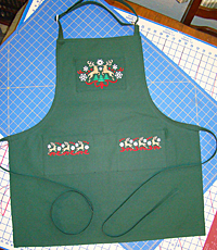 Green apron